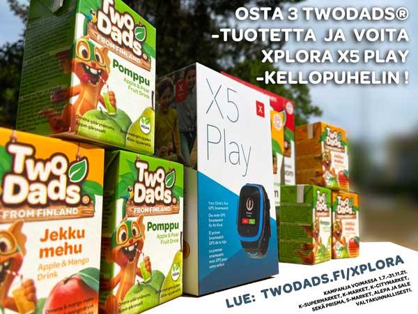 Xplora X5 Play Arvonta on Päättynyt | TwoDads®